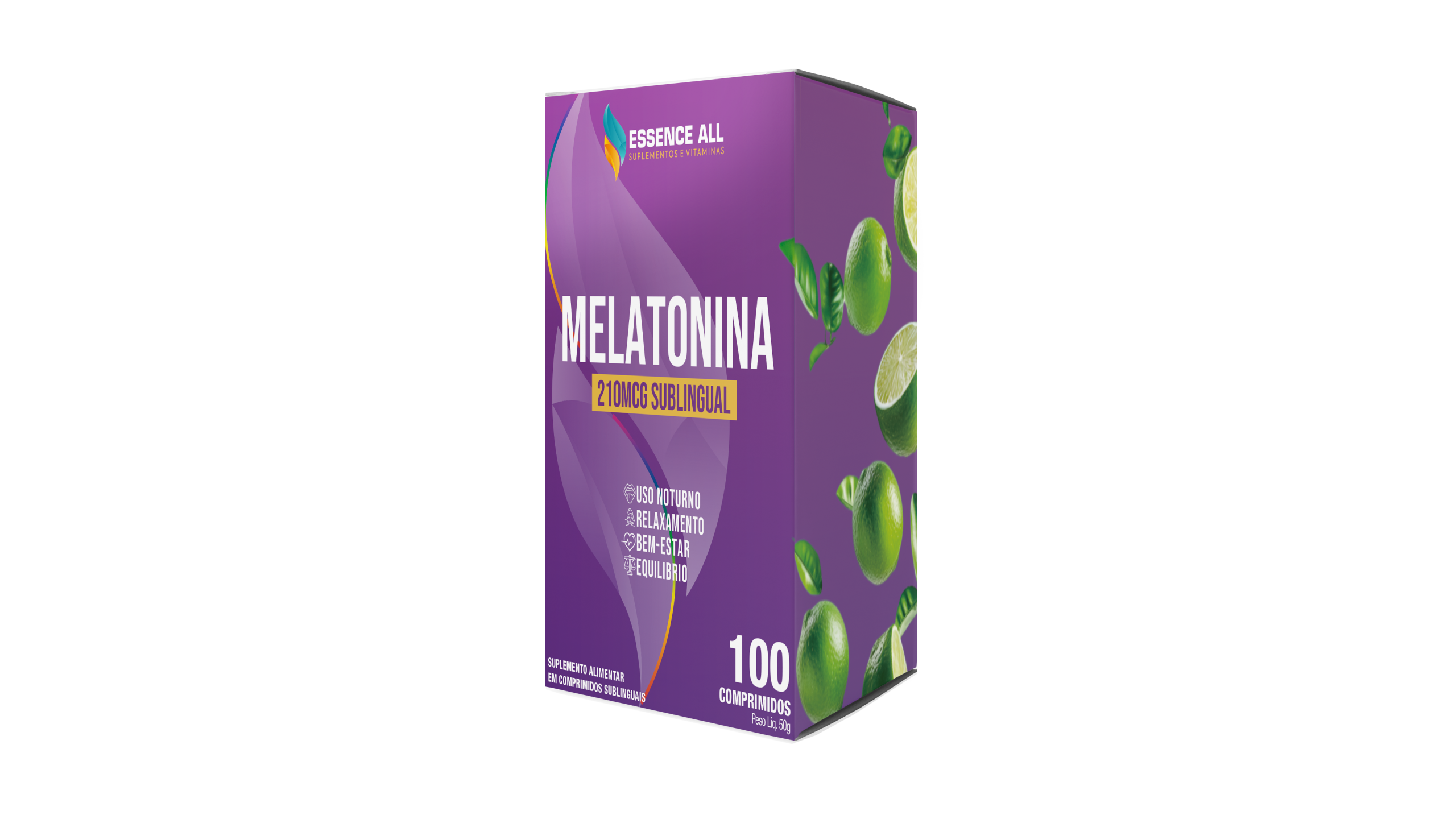 MOCKUP - EMBALAGEM - MELATONINA - ESSENCE ALL =