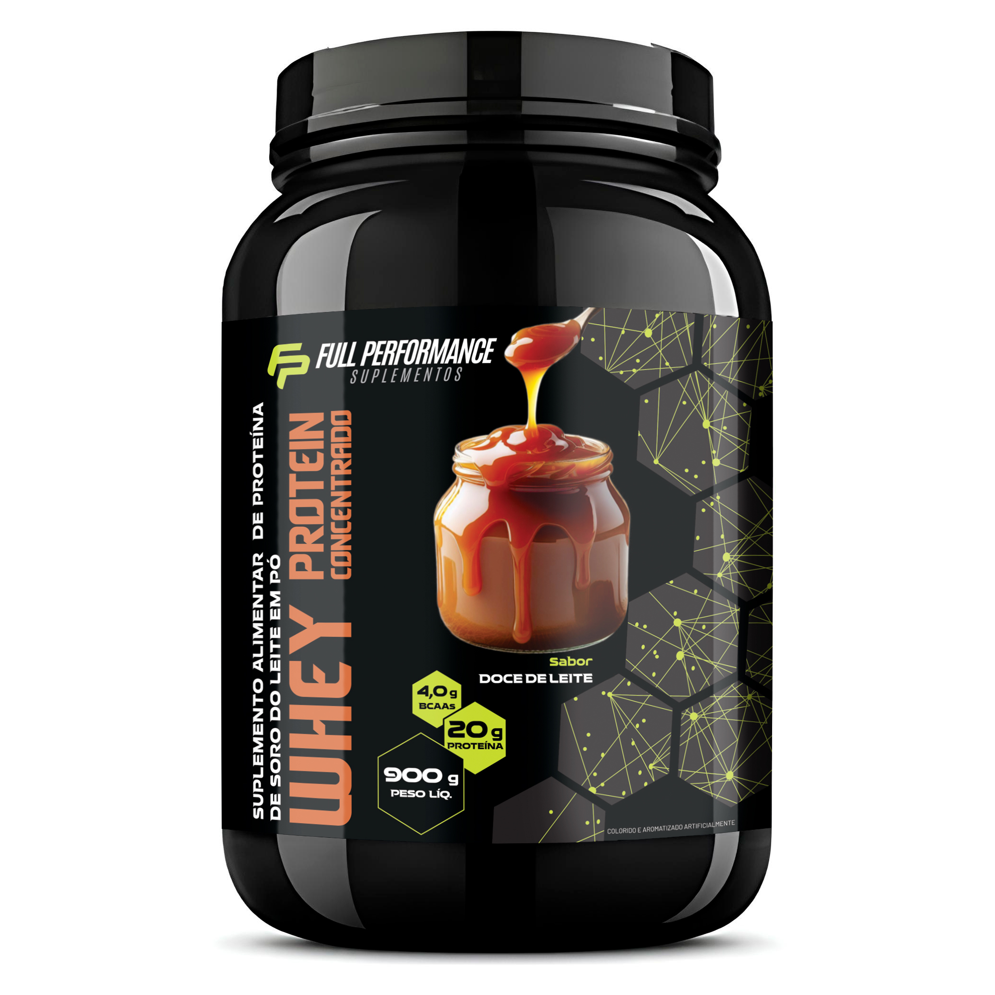 WHEY PROTEIN DOCE DE LEITE 900G